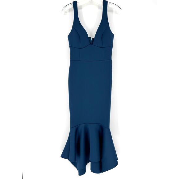 ASOS Deep Blue Prom Dress - Picture 2 of 9